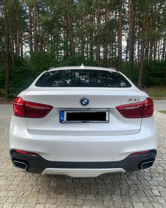BMW X6 cena 119000 przebieg: 178000, rok produkcji 2017 z Piła małe 67